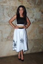 Richa Chadda snapped at Lightbox for Fury screening in Santacruz, Mumbai on 17th Oct 2014